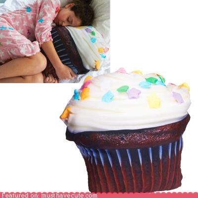 Giant Cupcake Pillow
