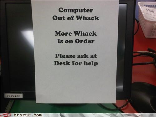 Our Whack Supply Is Low