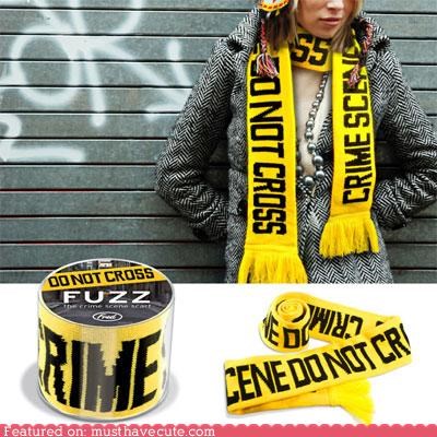 Fuzz Crime Scene Scarf