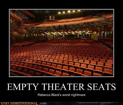 EMPTY THEATER SEATS