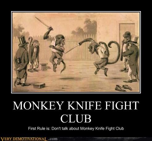 MONKEY KNIFE FIGHT CLUB