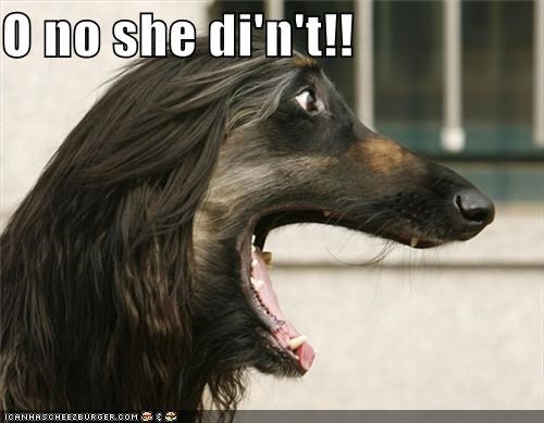 O no she di'n't!!