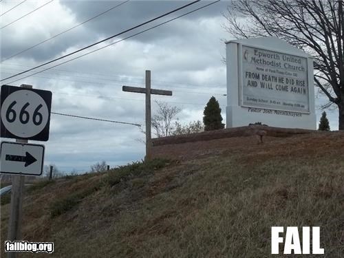 Church Location Fail