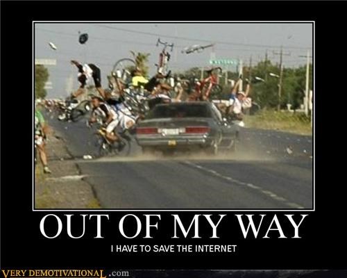 OUT OF MY WAY