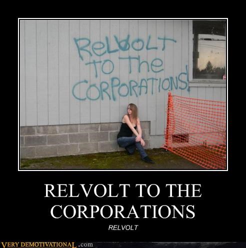 RELVOLT TO THE CORPORATIONS