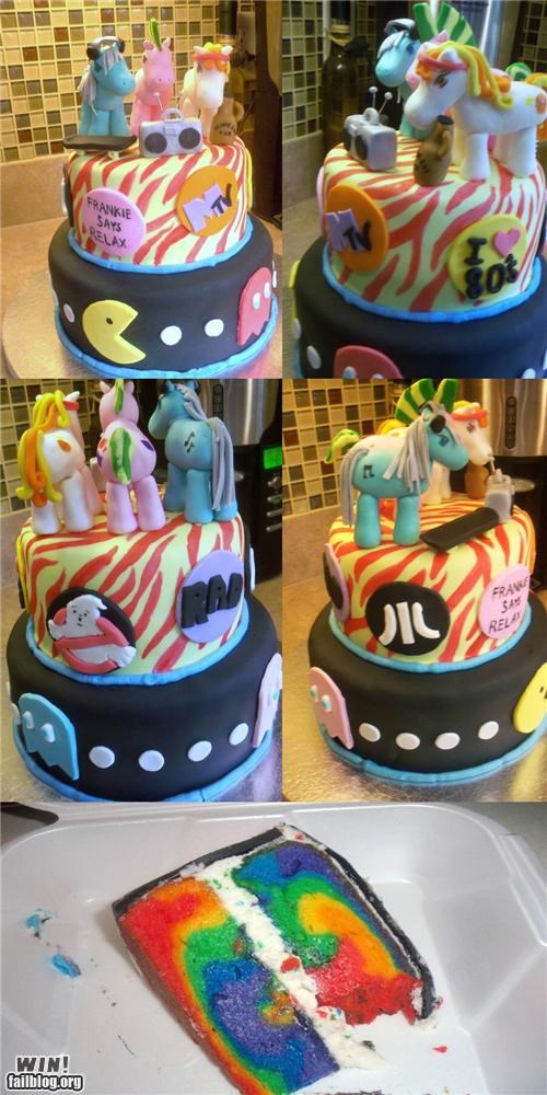 80s Cake WIN