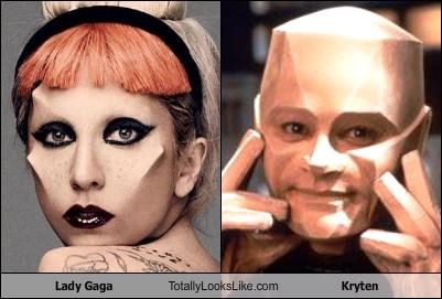 Lady Gaga Totally Looks Like Kryten
