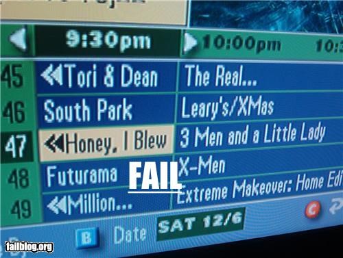 TV guide fail