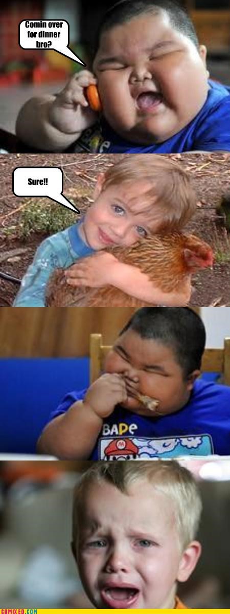 That's What Chickens Get for Being Delicious!