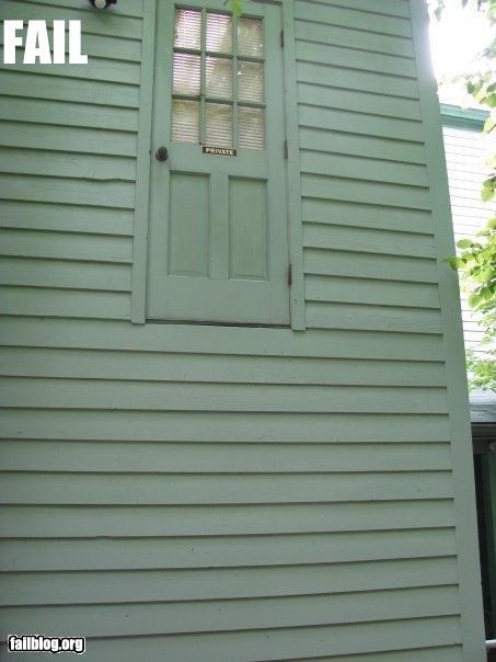 door out of reach
