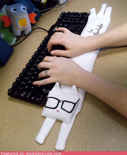 Keyboard Cat Wrist Rest