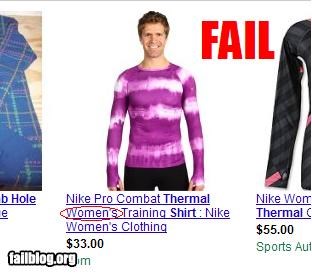 Women's Shirt FAIL