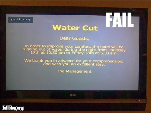 Comfort Fail
