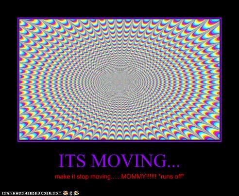 ITS MOVING...