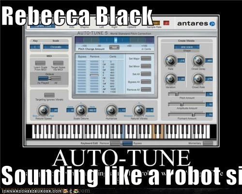 Rebecca Black  Sounding like a robot since 2011