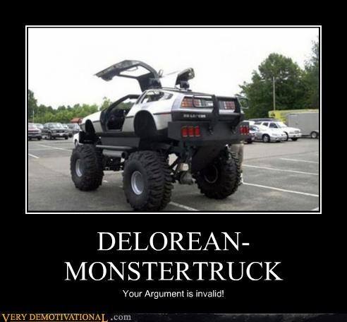 DELOREAN- MONSTERTRUCK
