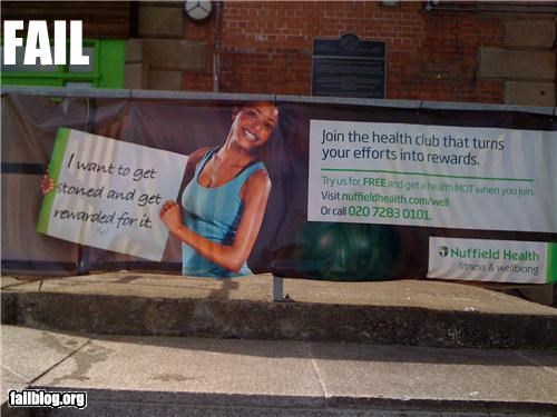 Health Club Fail