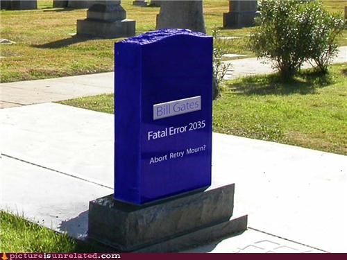 Actually a Pretty Great Tombstone...