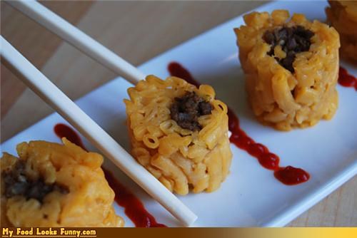 Midday Snack: Meefy Mac n Cheese Sushi