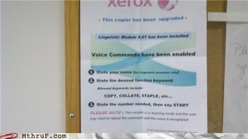 April Fools: Voice Commands