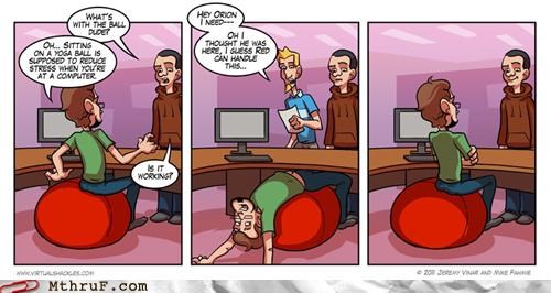 Yoga Balls: Good For Hiding
