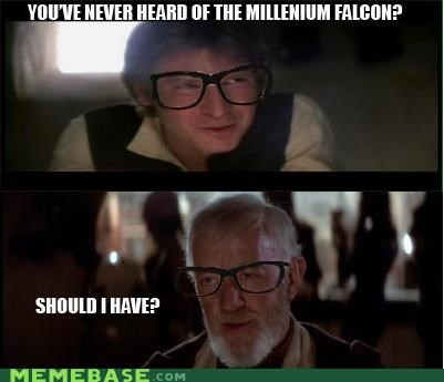 Touché, Obi-Wan...
