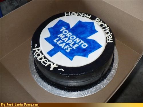 Daily Cake: GO LEAFS!