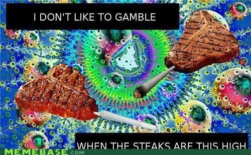 Only Kenny Rogers Could Gamble With Those Steaks