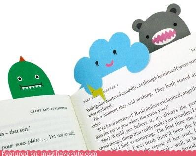 Monster Bookmarks