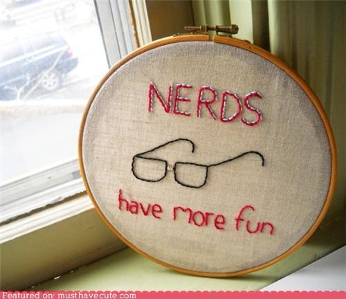 Nerdy Embroidery