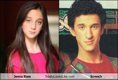 Jenna Rose Totally Looks Like Screech