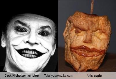 Jack Nicholson as The Joker Totally Looks Like This Apple