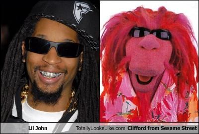 Lil' Jon Totally Looks Like Clifford from Sesame Street