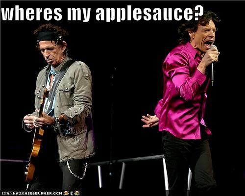 wheres my applesauce?