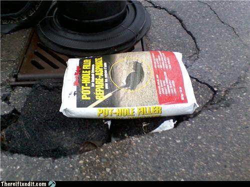 Pothole Repair: Close Enough