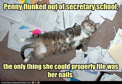 I think I work with her.
