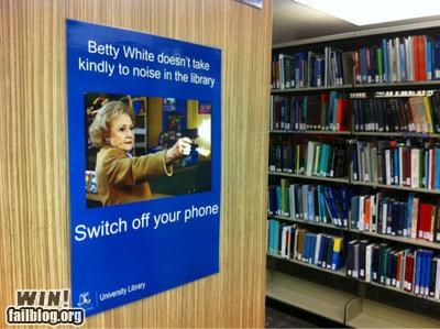 Betty White WIN