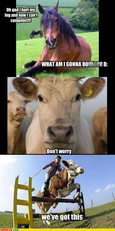 Super Cow to the Rescue!