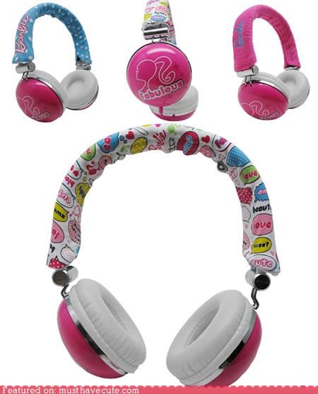 Barbie Headphones