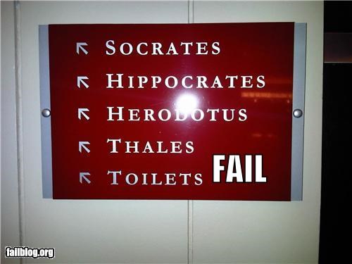Famous Philosophers Fail