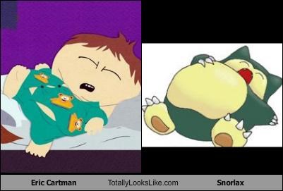 Eric Cartman Totally Looks Like Snorlax
