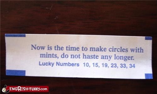 Fortune Cookie Friday: The Circle's Time is Now!