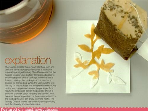Dye Your Own Tea Coasters