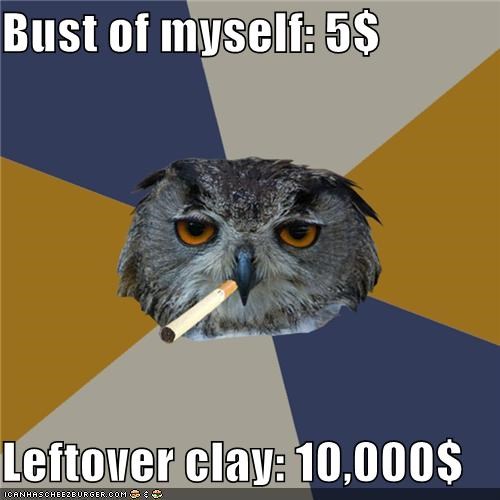 Art Student Owl: Financing the Stone