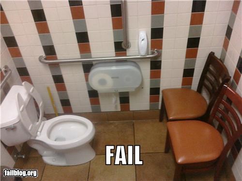 Bathroom Fail