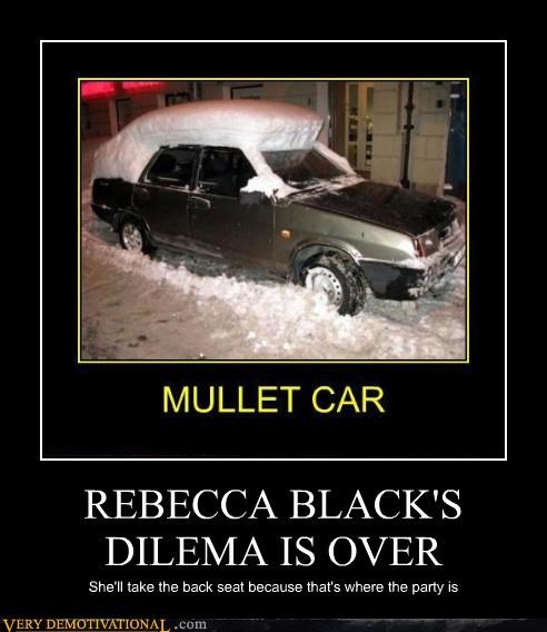 REBECCA BLACK'S DILEMA IS OVER