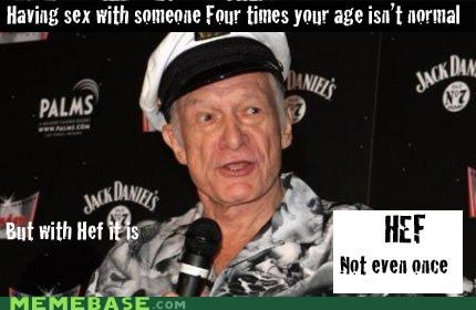 Hugh Hefner: Not Even Once