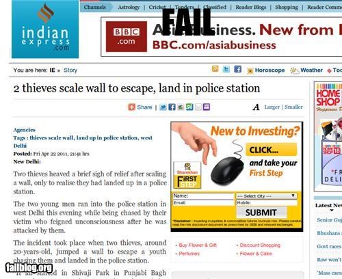 Probably Bad News: Thieving FAIL