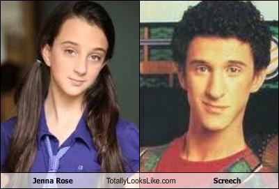 Jenna Rose Totally Looks Like Screech