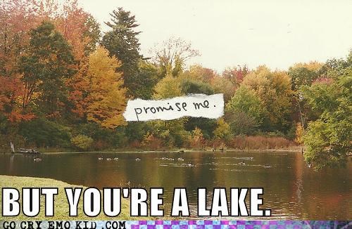 And Lakes Can't Promise